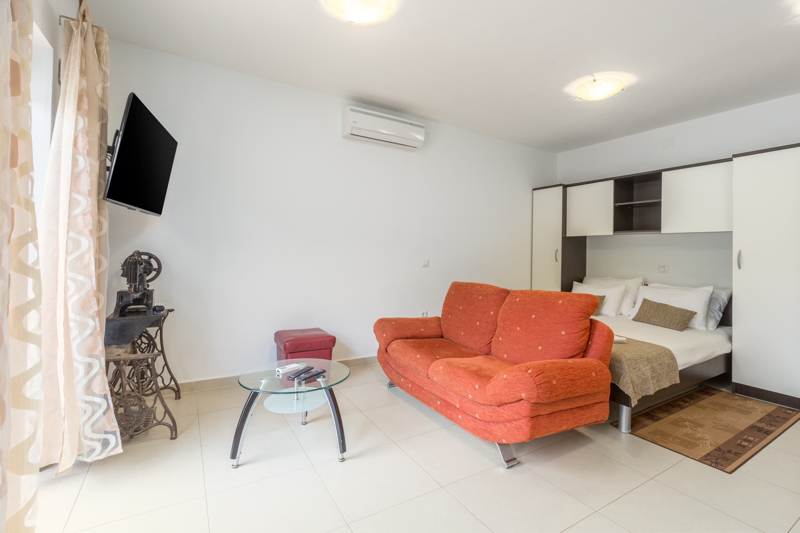 Studio flat with terrace Vrsar, Poreč (AS-17473-a)