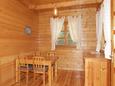 Dining room Jelov Klanac, Dining room in the apartment, (pet friendly) and WiFi.