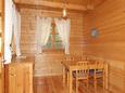 Dining room Jelov Klanac, Dining room in the apartment, (pet friendly) and WiFi.