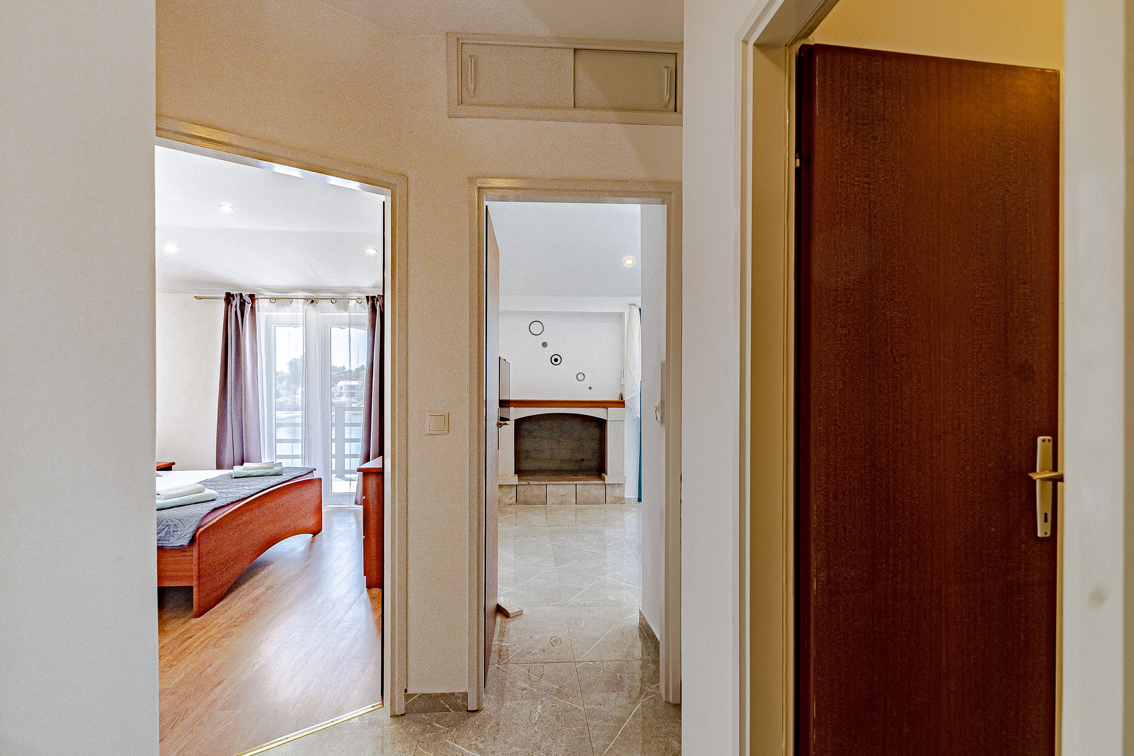 Two bedroom apartment near beach Prižba, Korčula  A-a