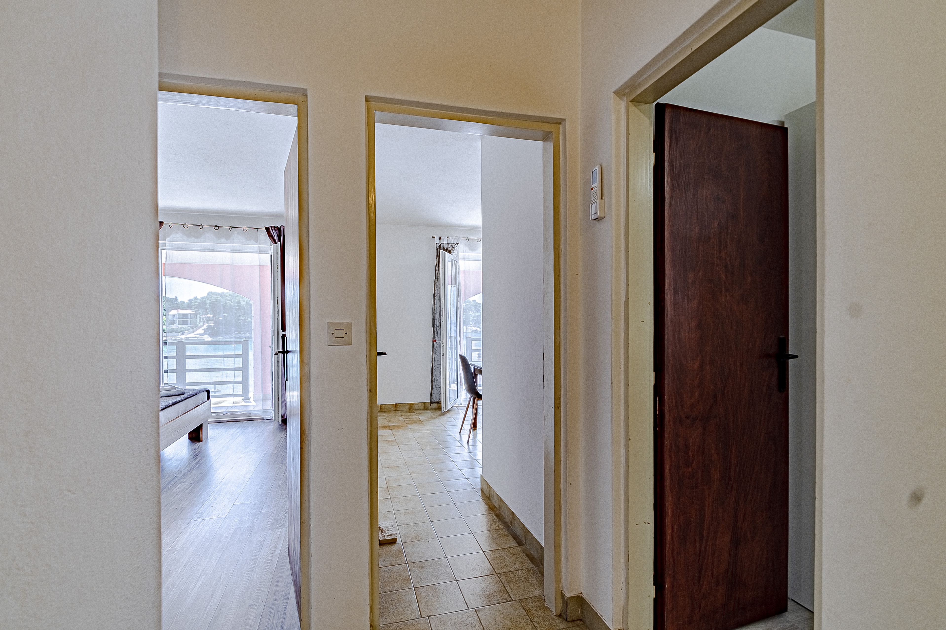 Two bedroom apartment near beach Prižba, Korčula  A-c