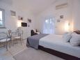Ložnice Novalja, Ložnice v ubytování typu apartment, s klimatizací, domácí mazlíčci povoleni a WiFi.