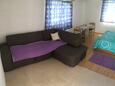 Obývací pokoj Dobropoljana, Obývací pokoj v ubytování typu studio-apartment, s klimatizací a WiFi.
