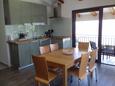 Dining room Šepurine, Dining room in the apartment, (pet friendly) and WiFi.