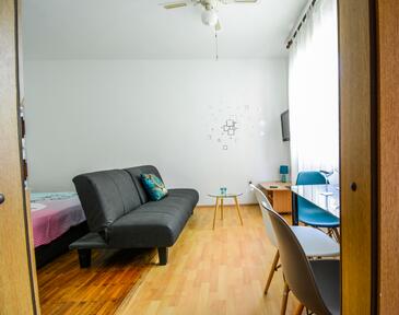 Dnevna soba Zadar, Dnevna soba v nastanitvi vrste studio-apartment, dostopna klima, Hišni ljubljenčki dovoljeni in WiFi.