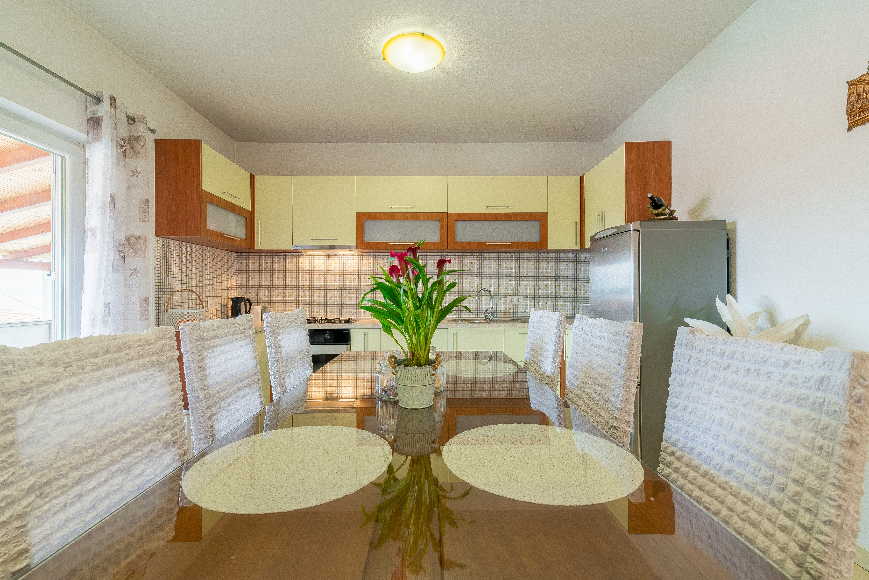 Two bedroom apartment with terrace and sea view Bibinje, Zadar  A-a