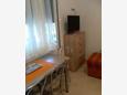 Jídelna Duće, Jídelna v ubytování typu apartment, s klimatizací a WiFi.