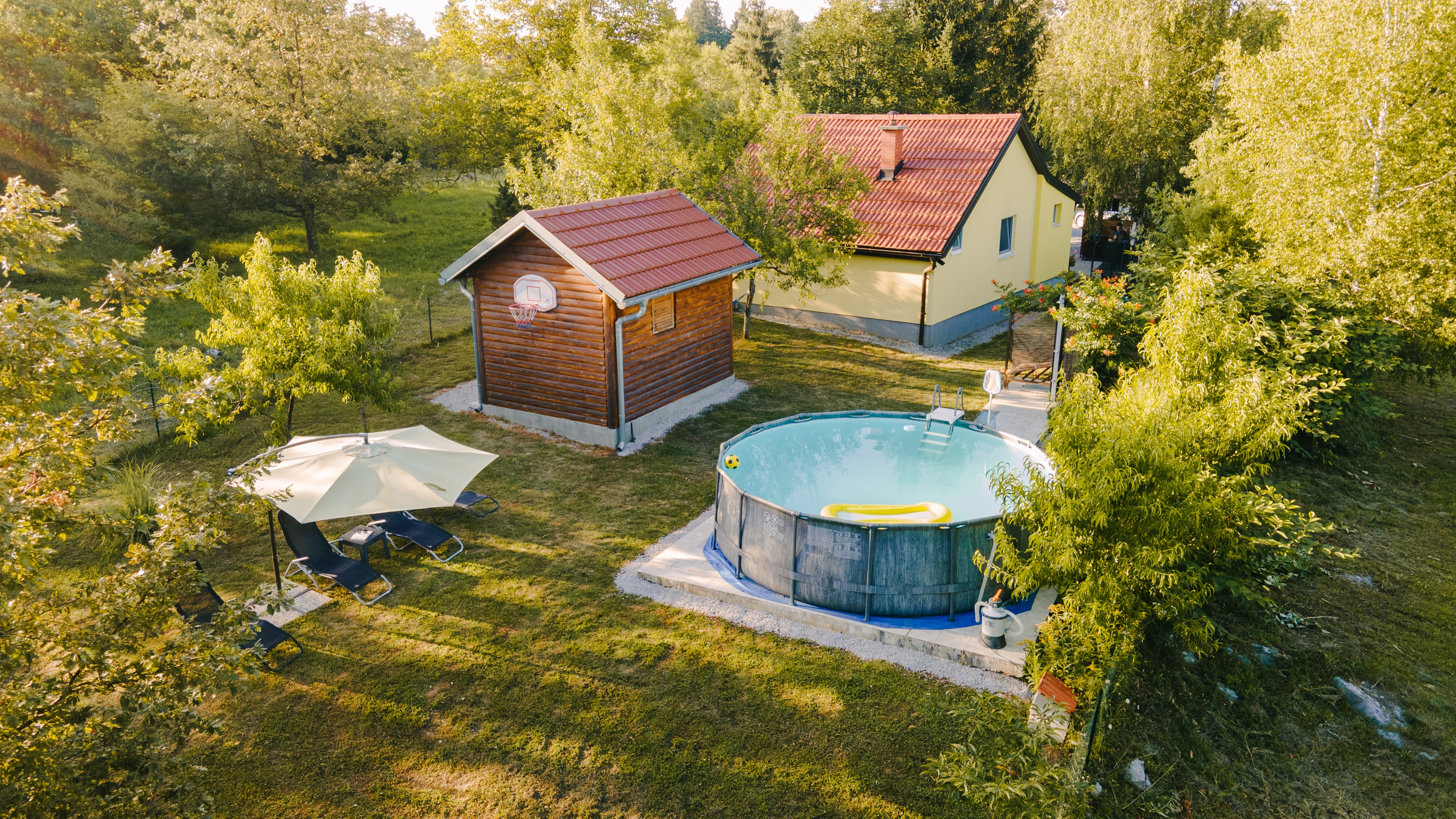 Two bedroom house with terrace Tounj, Gorski kotar (K-17577)