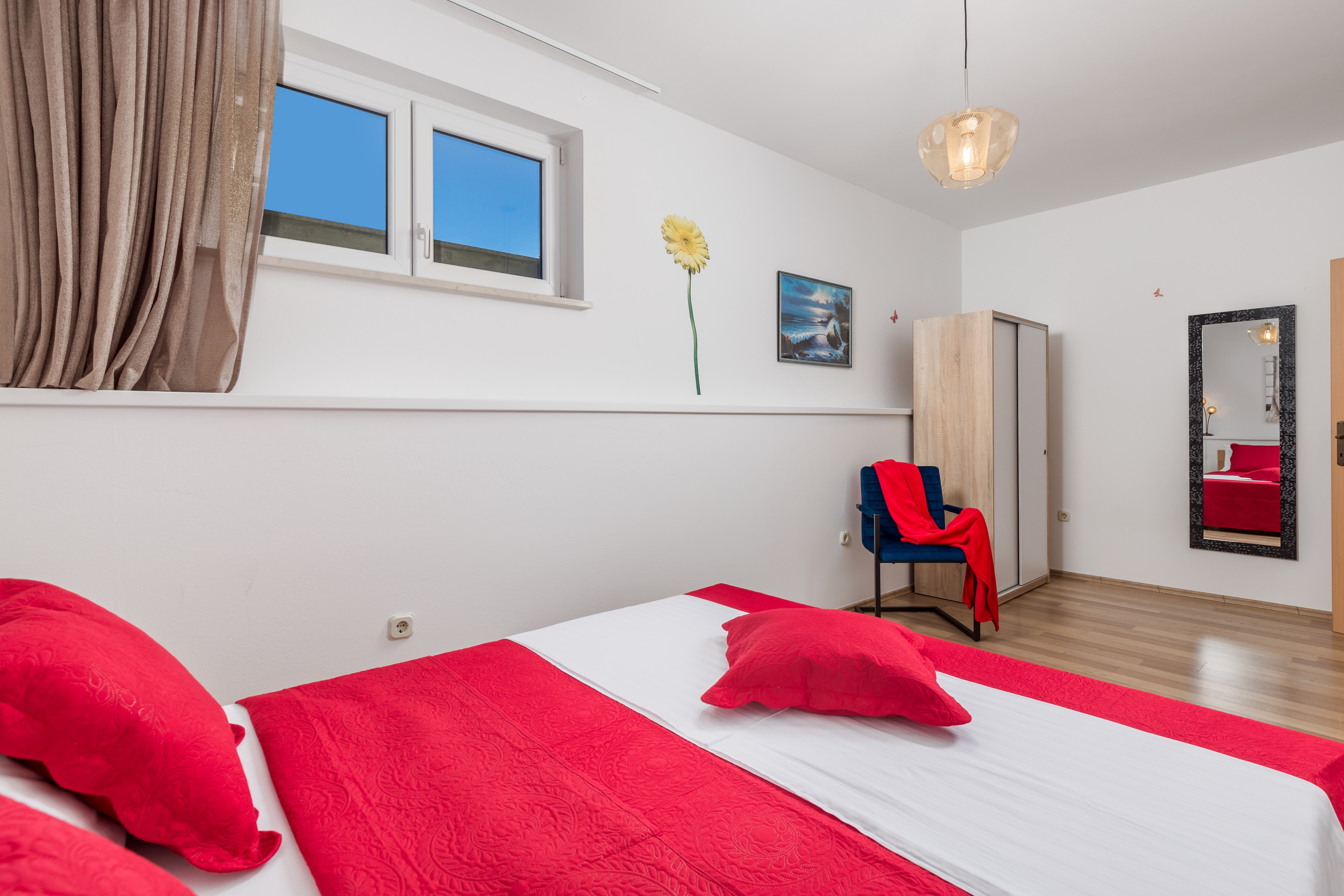 Two bedroom apartment with terrace Kraljevica  A-a