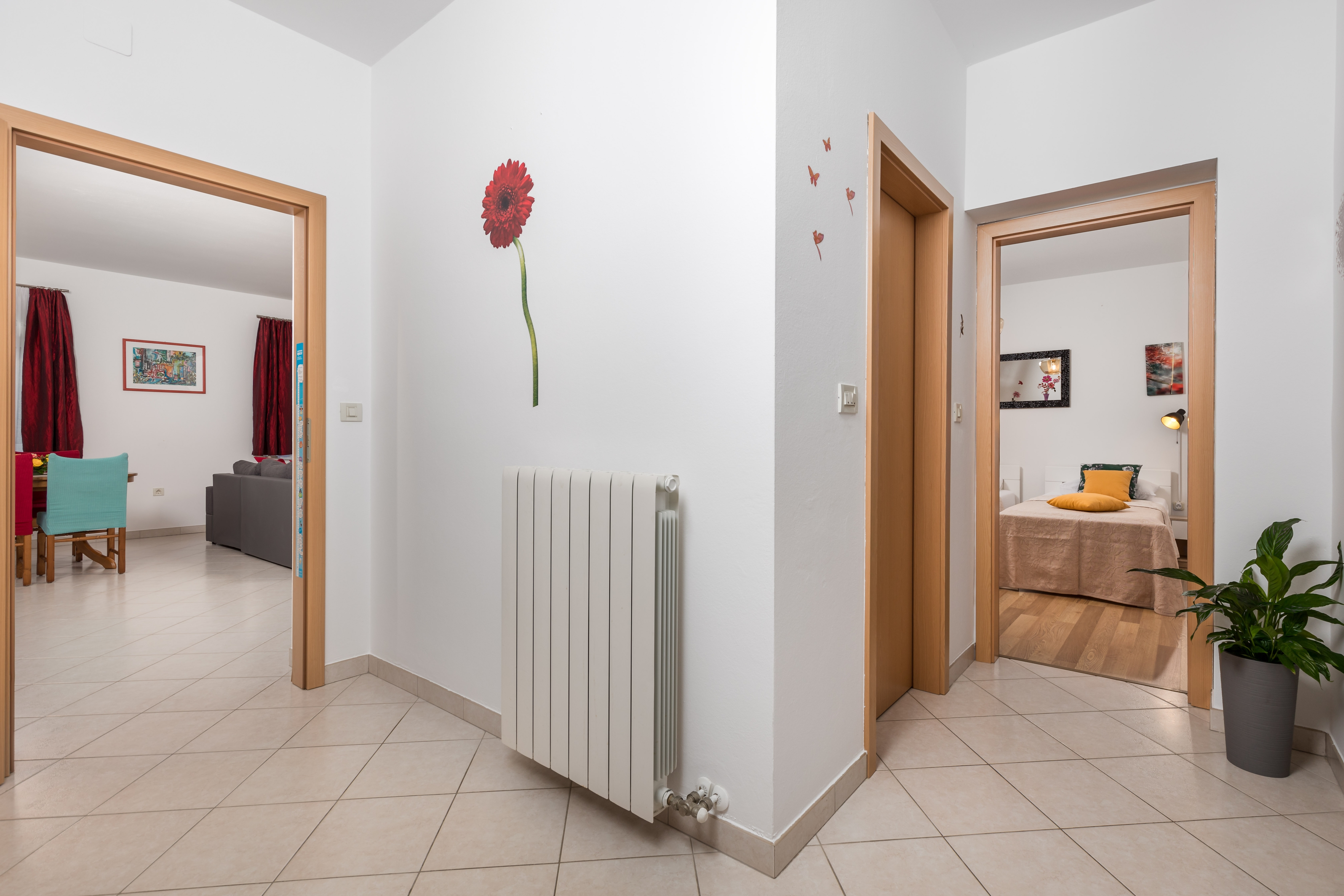 Two bedroom apartment with terrace Kraljevica  A-a