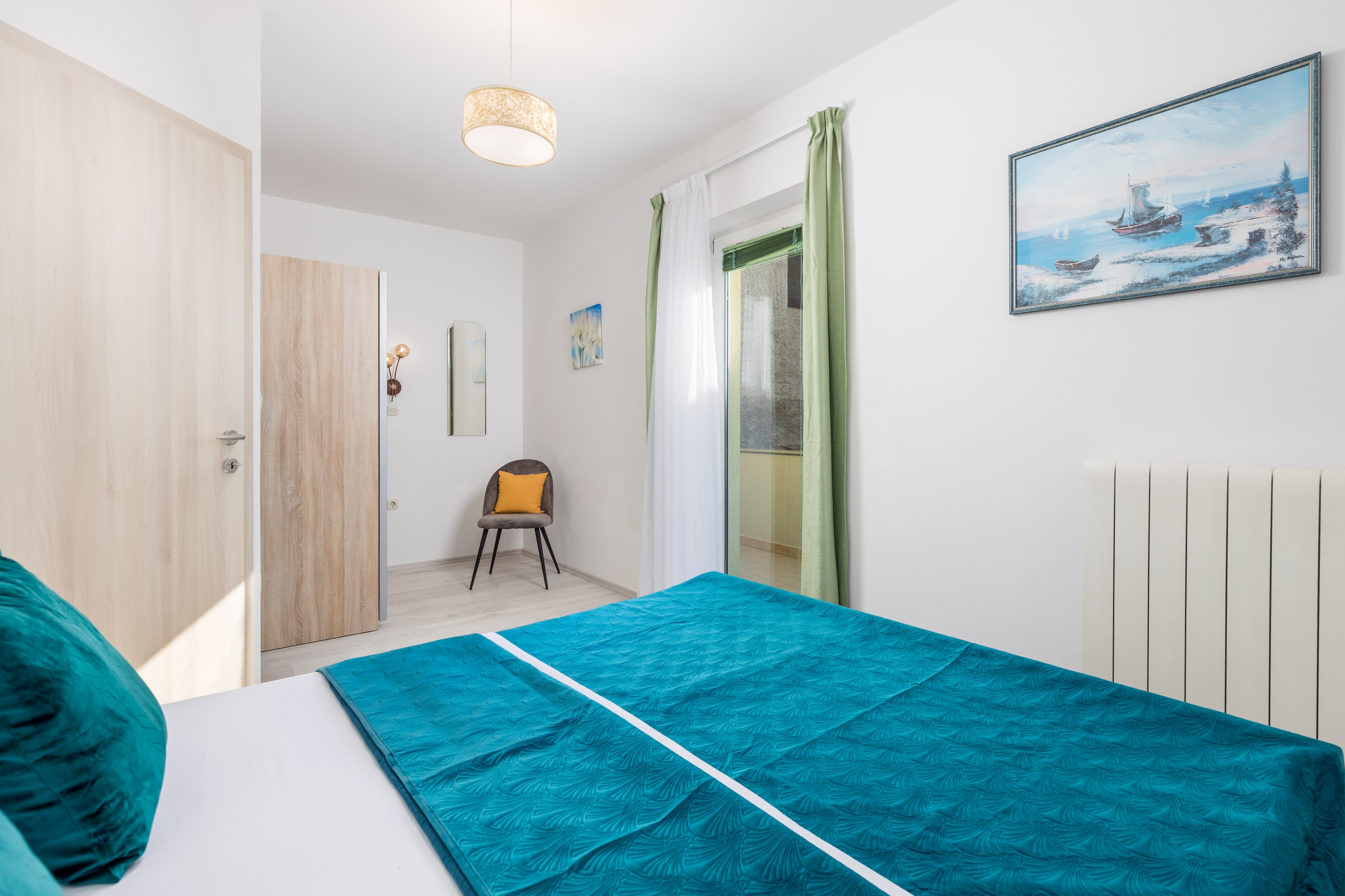 One bedroom apartment with balcony Kraljevica  A-b
