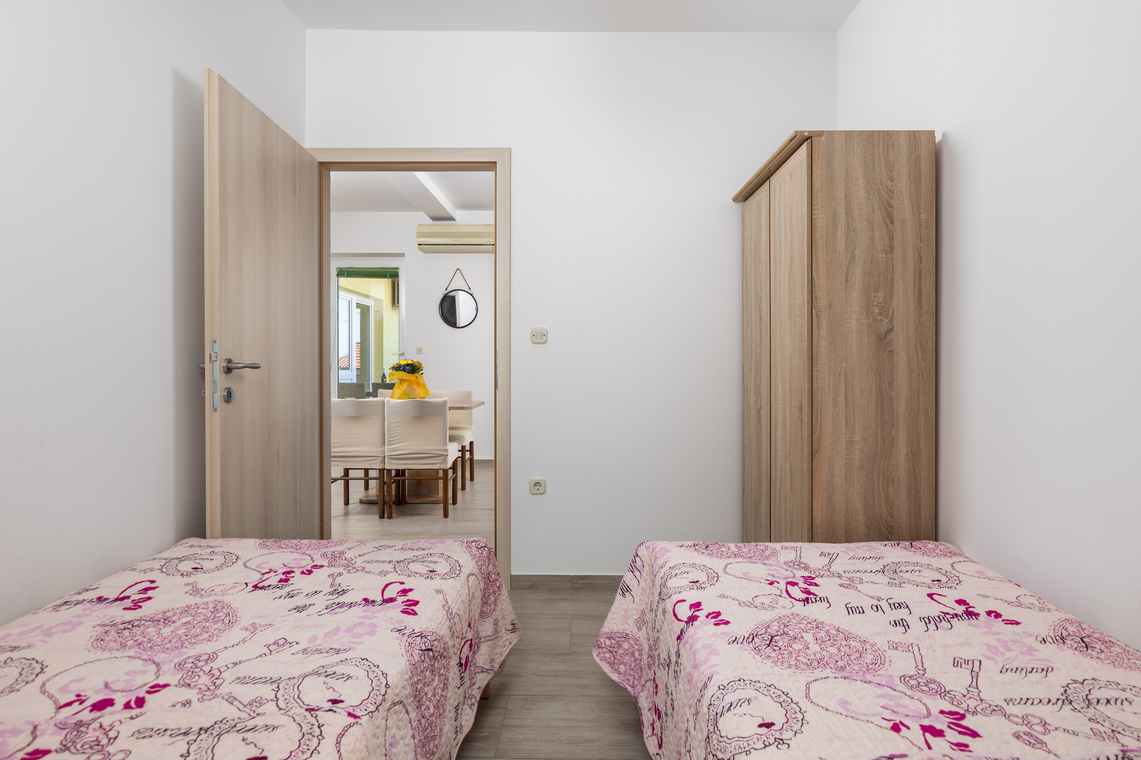 Two bedroom apartment with terrace and sea view Kraljevica  A-c
