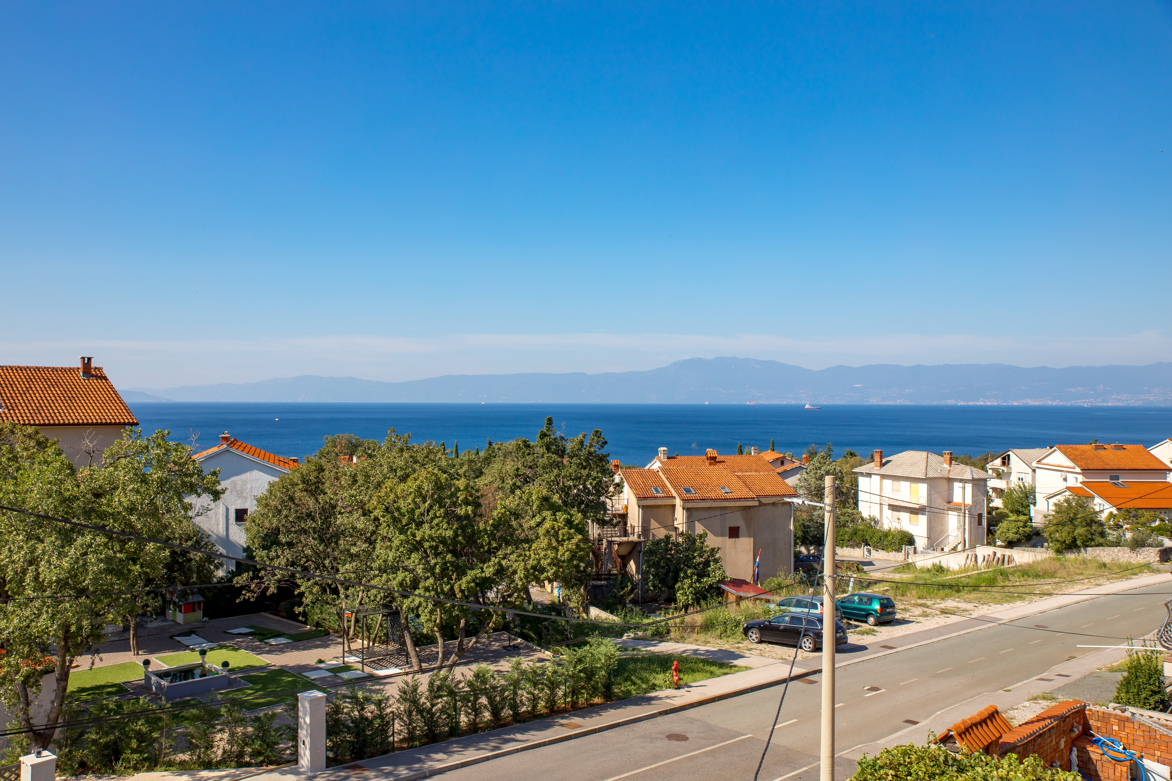 Two bedroom apartment with terrace and sea view Kraljevica  A-c