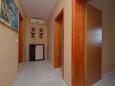 Prižba, Hallway in the apartment, air condition available and WiFi.