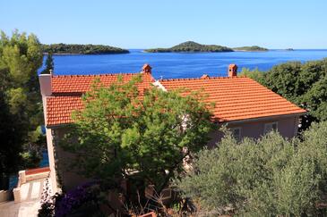 Prižba, Korčula, Szálláshely 176 - Apartmanok a tenger közelében.