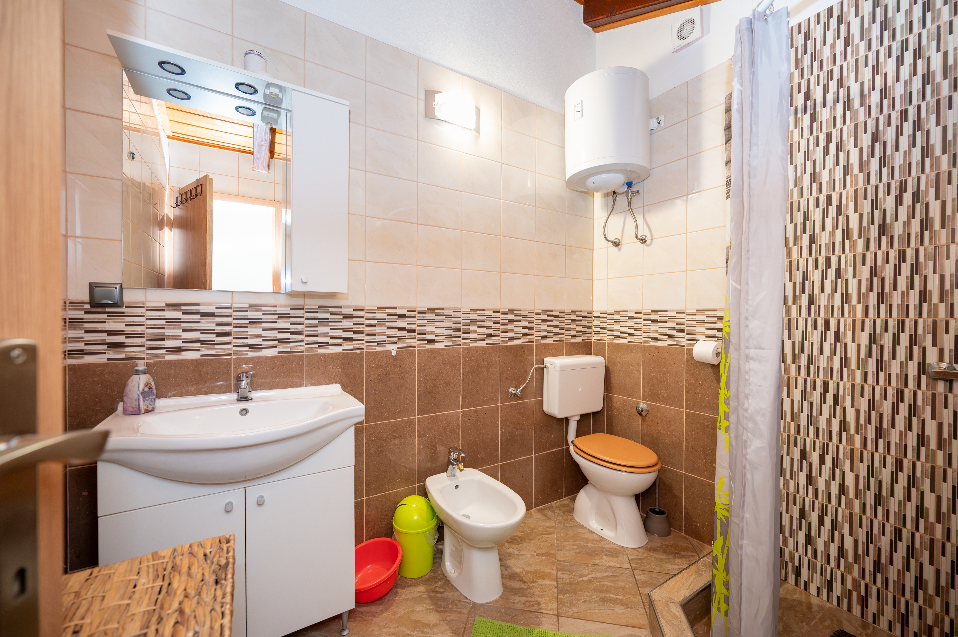 One bedroom apartment with terrace and sea view Silba  A-a