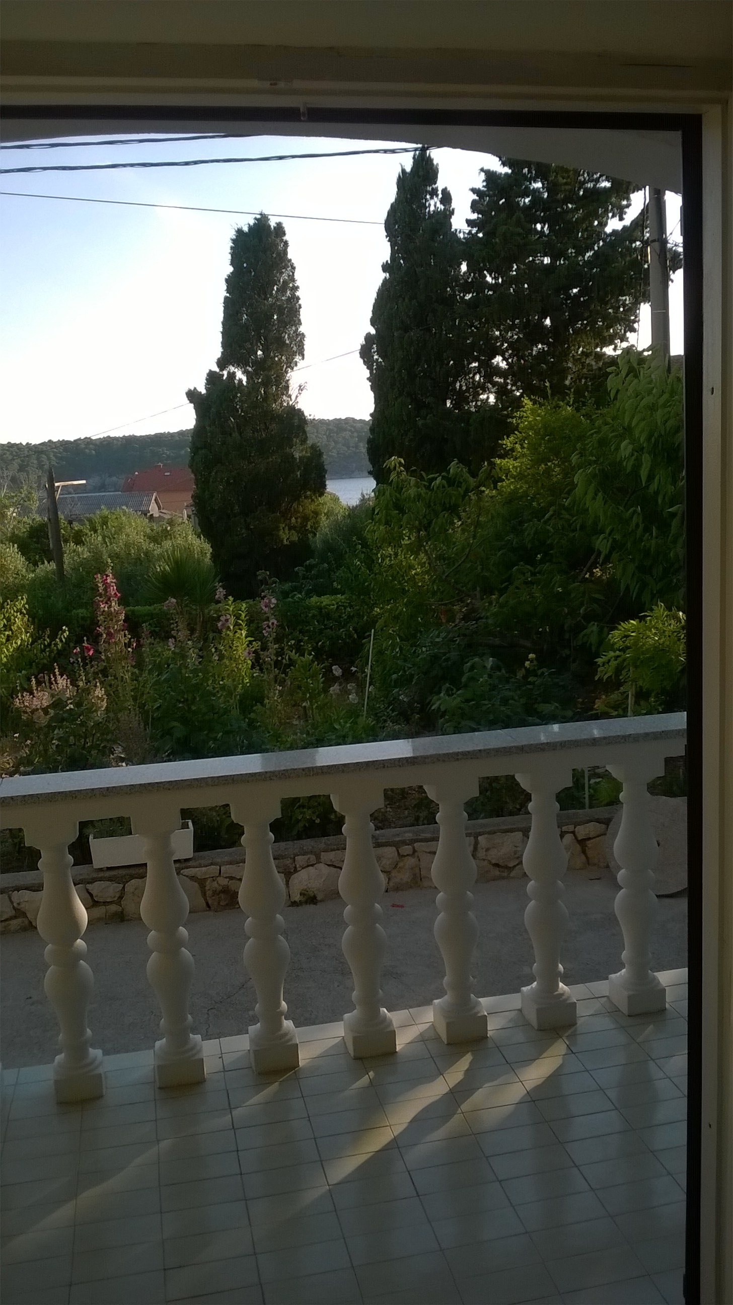 Two bedroom apartment with balcony Barbat, Rab  A-a