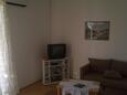 Obývací pokoj Barbat, Obývací pokoj v ubytování typu apartment, s klimatizací a WiFi.
