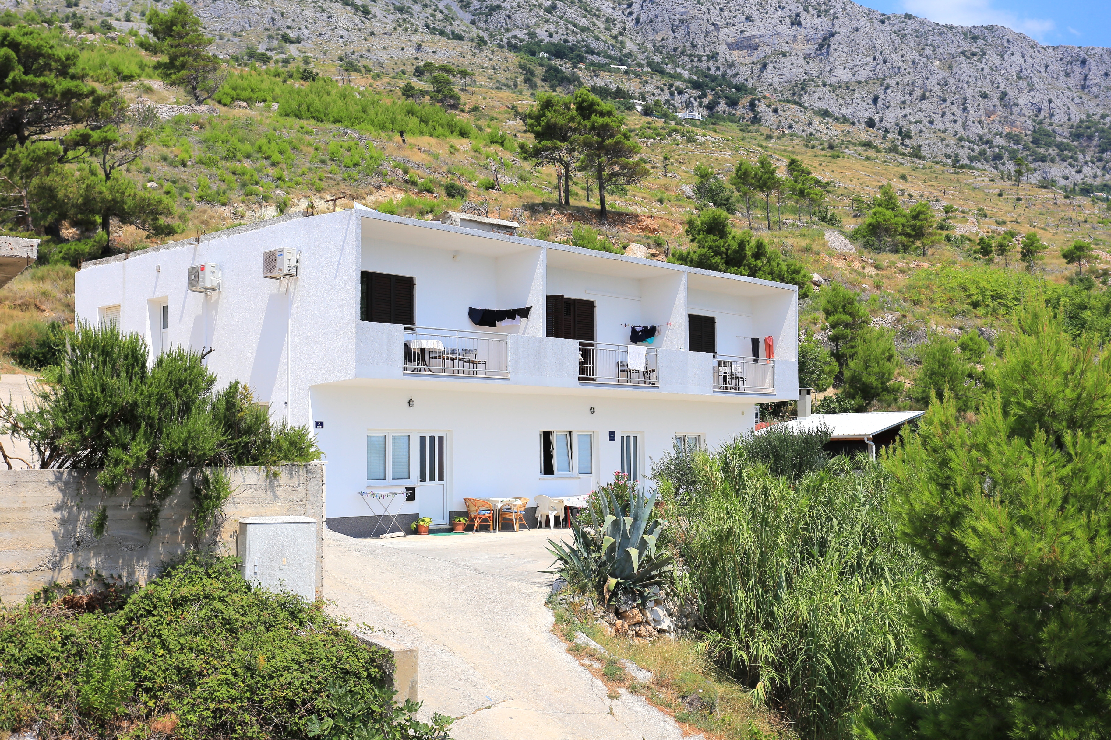 Ferienwohnung im Ort Lokva Rogoznica (Omi?), Kapaz Ferienwohnung in Dalmatien