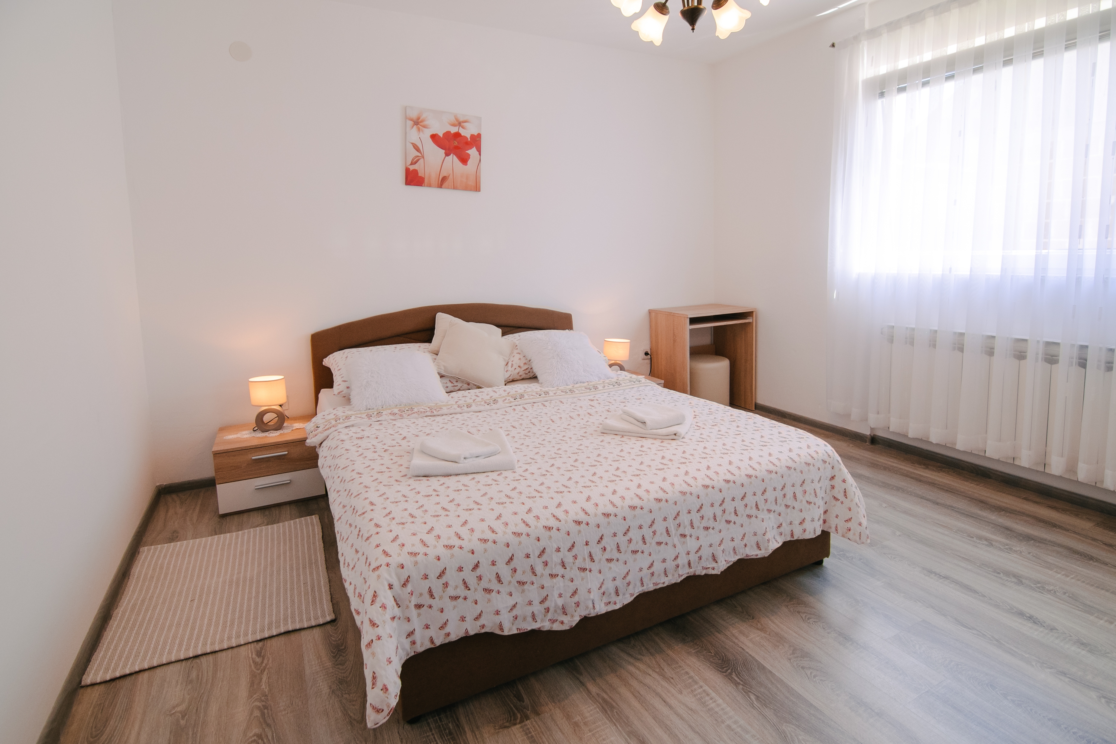 One bedroom apartment with terrace Lipovača, Plitvice  A-a