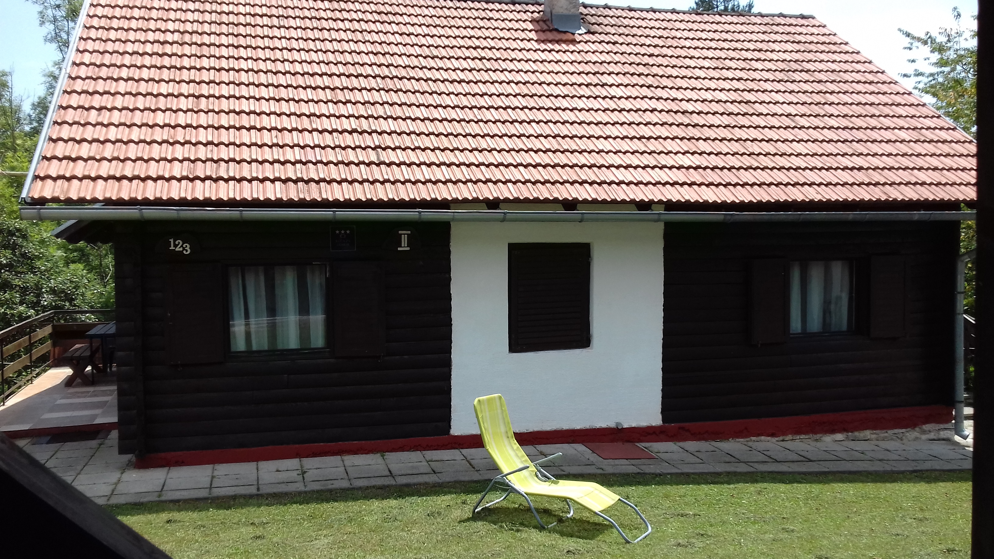 Two bedroom house with terrace Čatrnja, Plitvice (K-17664)