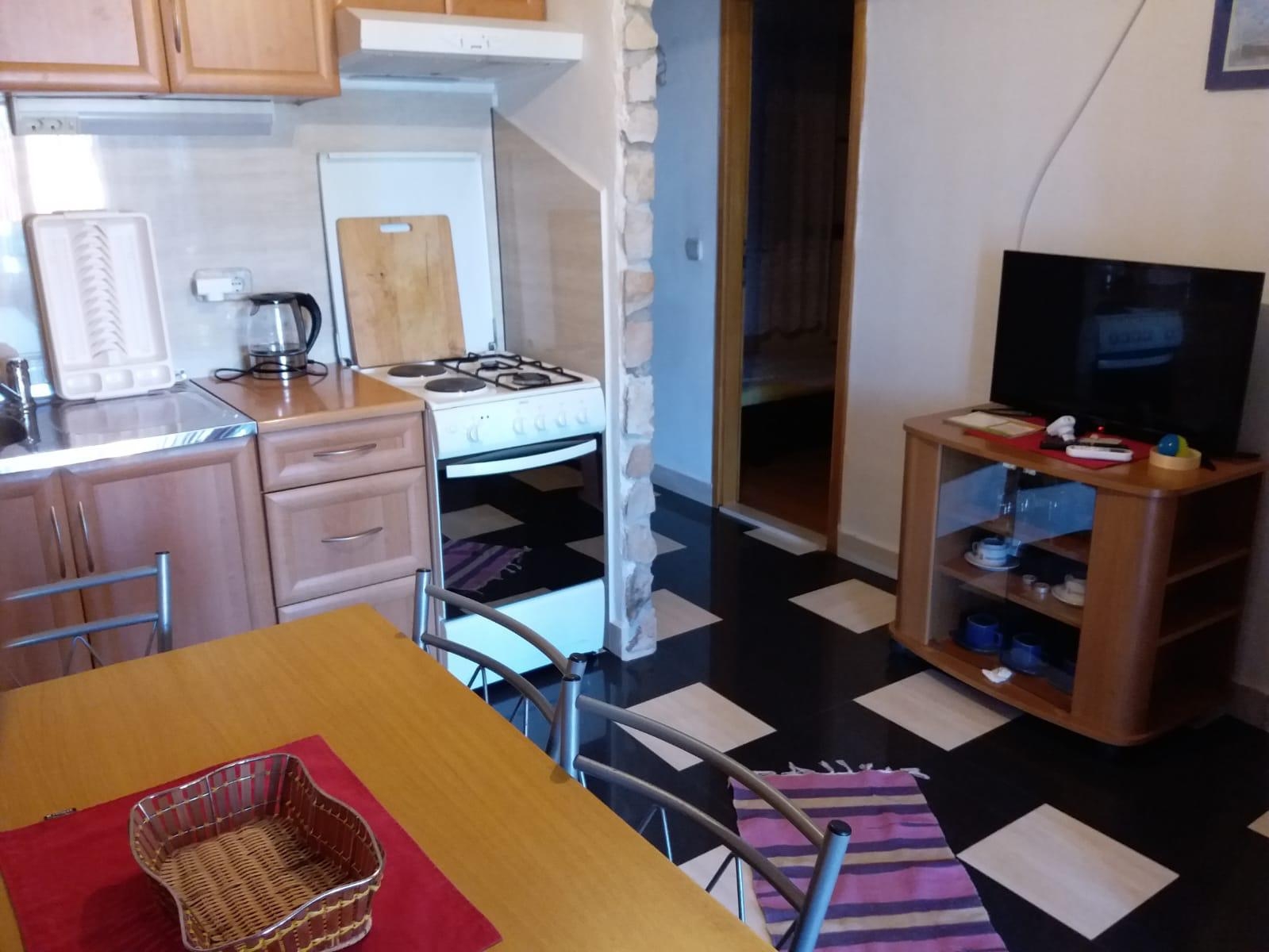 Two bedroom apartment with terrace and sea view Cove Crkvice, Pelješac (A-17667-a)