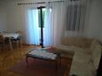 Crikvenica, Woonkamer in the apartment, (pet friendly) en WiFi.