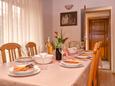 Dining room 1 Svirče, Dining room 1 in the house, (pet friendly) and WiFi.