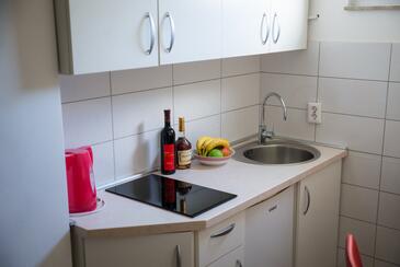 Kuhinja Baška Voda, Kuhinja v nastanitvi vrste studio-apartment, WiFi.