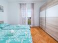 Rab, Sypialnia 1 w zakwaterowaniu typu apartment, WiFi.