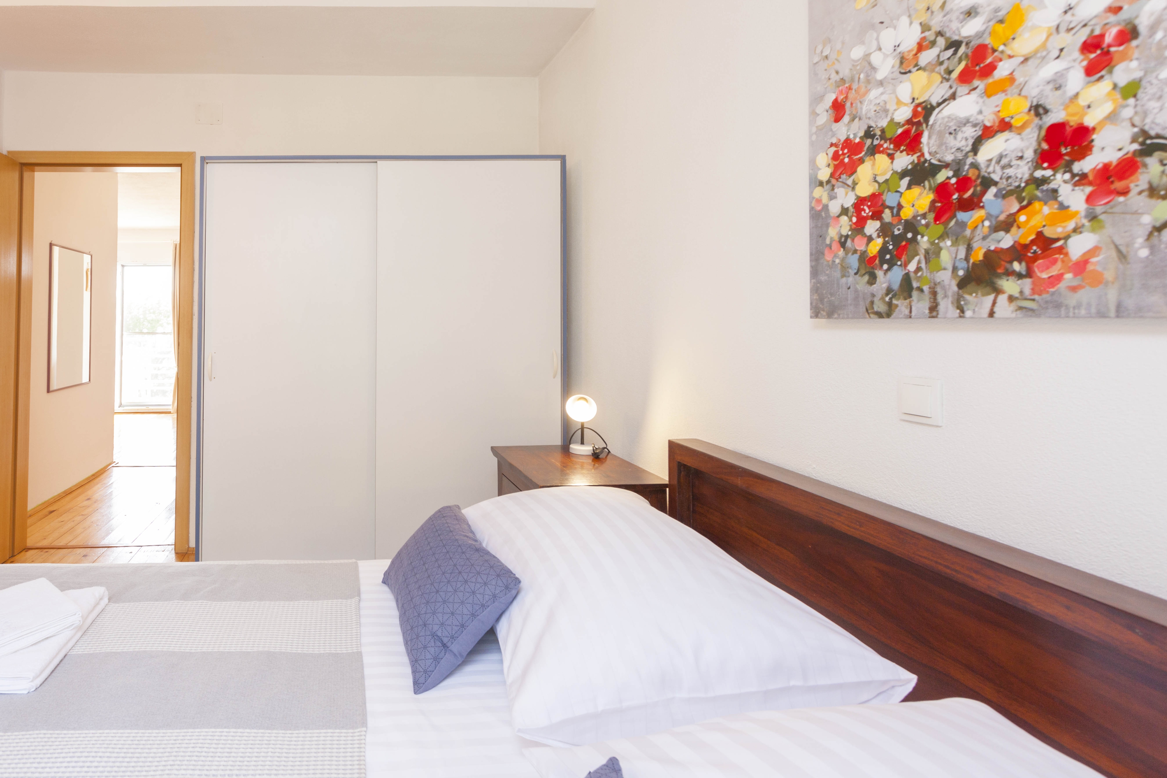 Four bedroom apartment with balcony and sea view Gornji Tučepi, Makarska  A-a