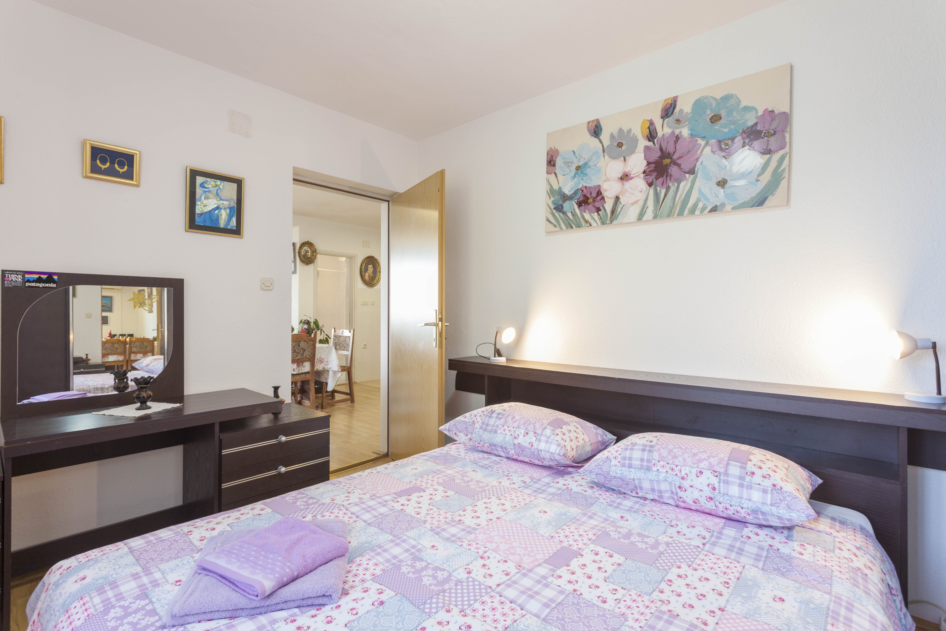 Four bedroom apartment with balcony and sea view Gornji Tučepi, Makarska  A-a