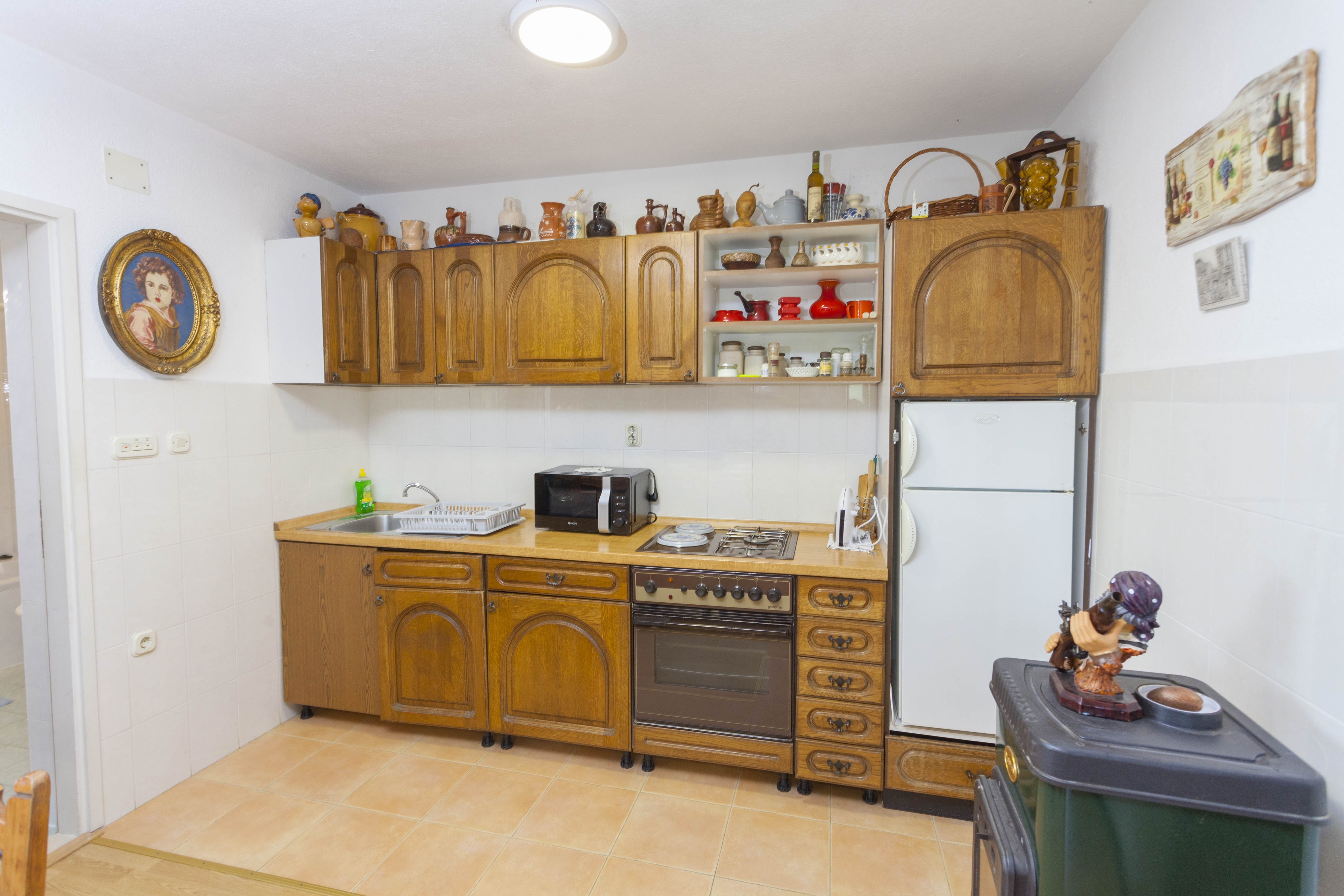 Four bedroom apartment with balcony and sea view Gornji Tučepi, Makarska  A-a