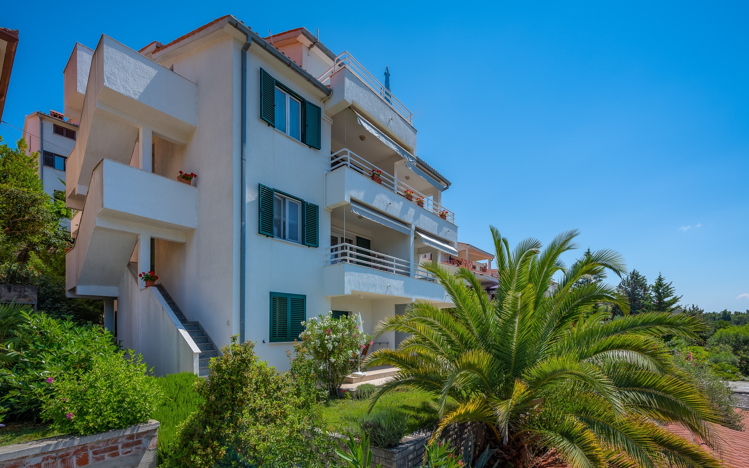 One bedroom apartment with balcony Rabac, Labin (A-17739-a)