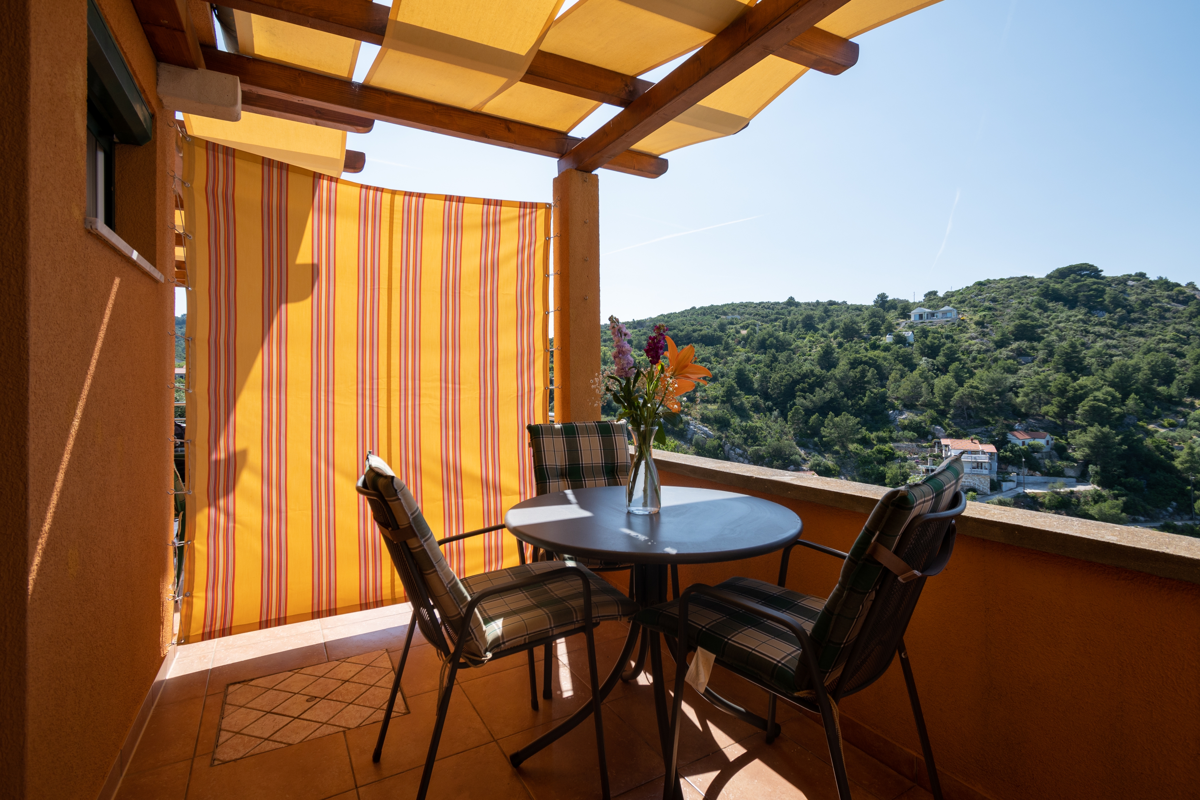 Studio flat with terrace and sea view Sali, Dugi otok  AS-a