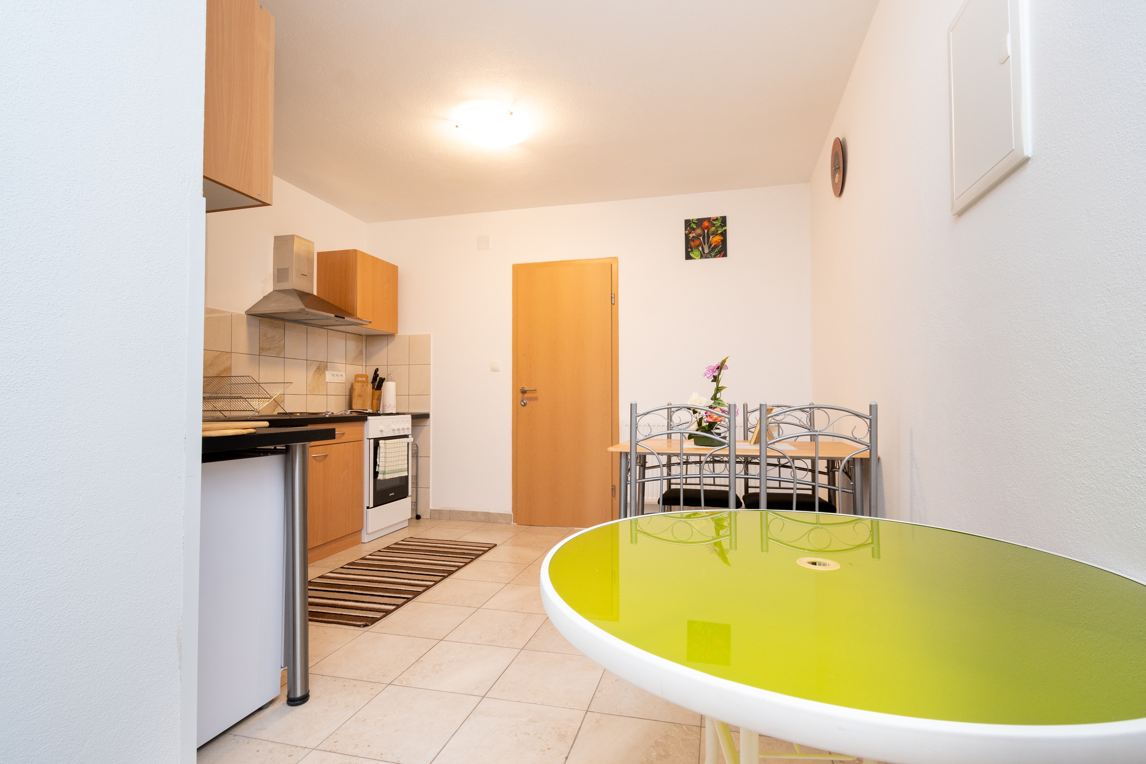One bedroom apartment with balcony and sea view Tribanj Šibuljina, Paklenica  A-b