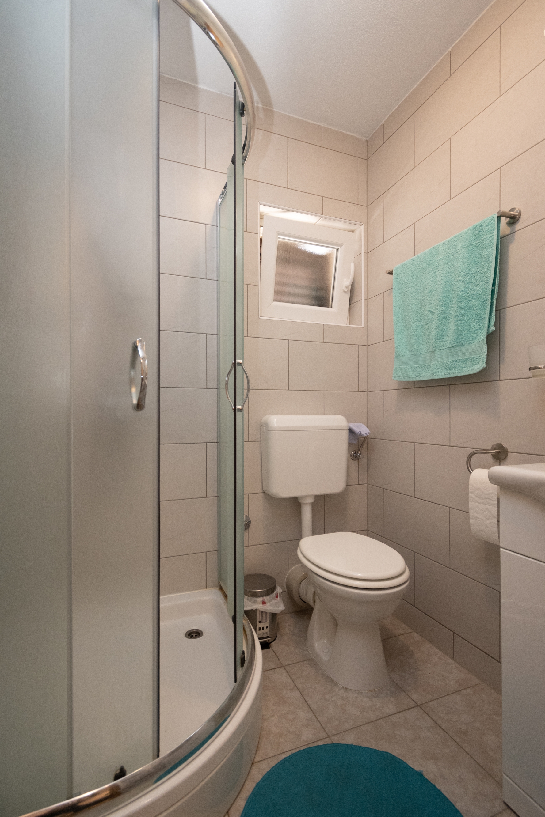 One bedroom apartment with balcony and sea view Tribanj Šibuljina, Paklenica  A-c