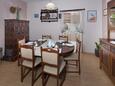 Dining room Marići, Dining room in the house, (pet friendly) and WiFi.