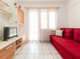 Obývací pokoj Mavarštica, Obývací pokoj v ubytování typu apartment, s klimatizací, domácí mazlíčci povoleni a WiFi.