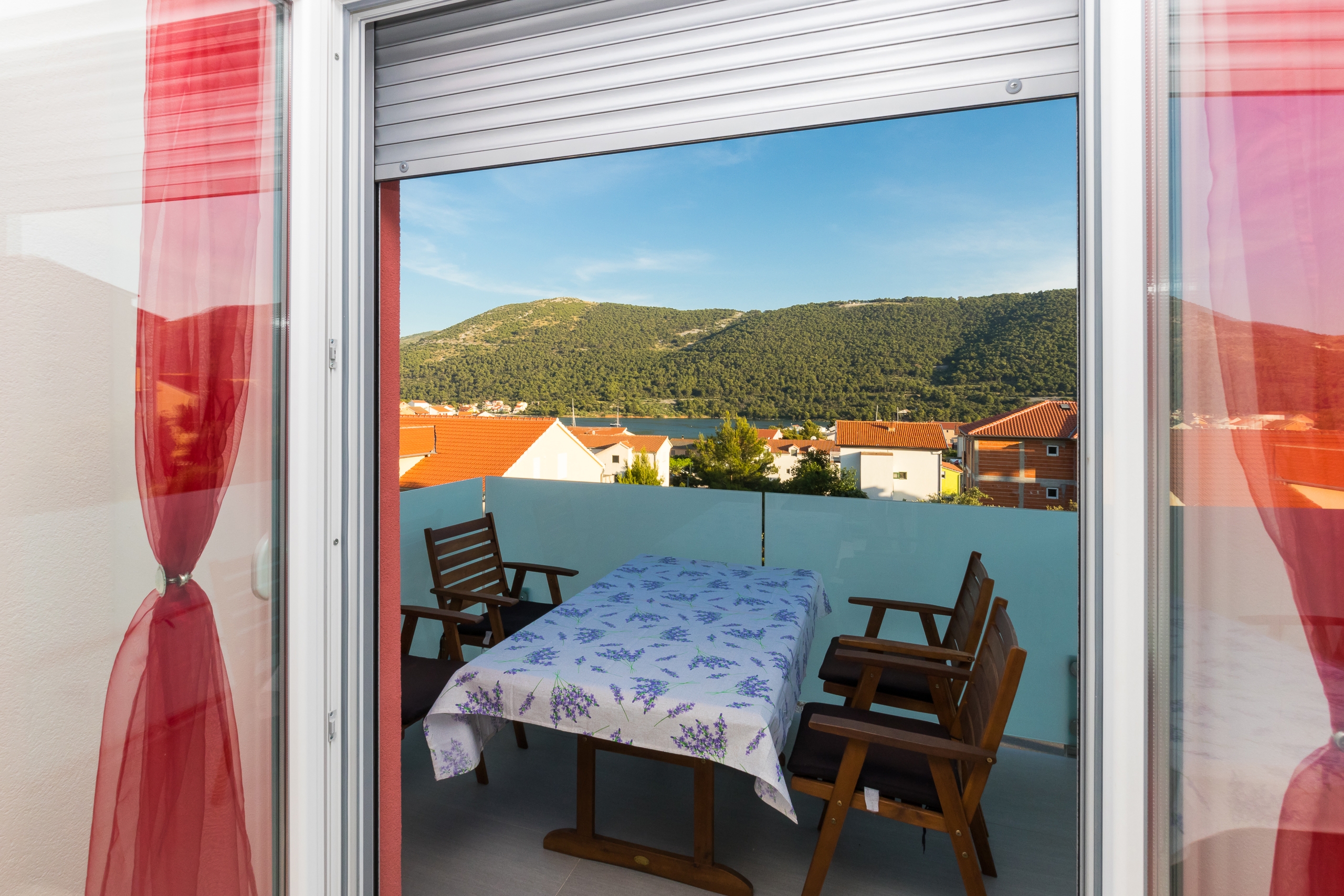 One bedroom apartment with terrace and sea view Grebaštica, Šibenik  A-a