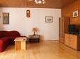 Living room Medvinjak, Living room in the apartment, air condition available and WiFi.