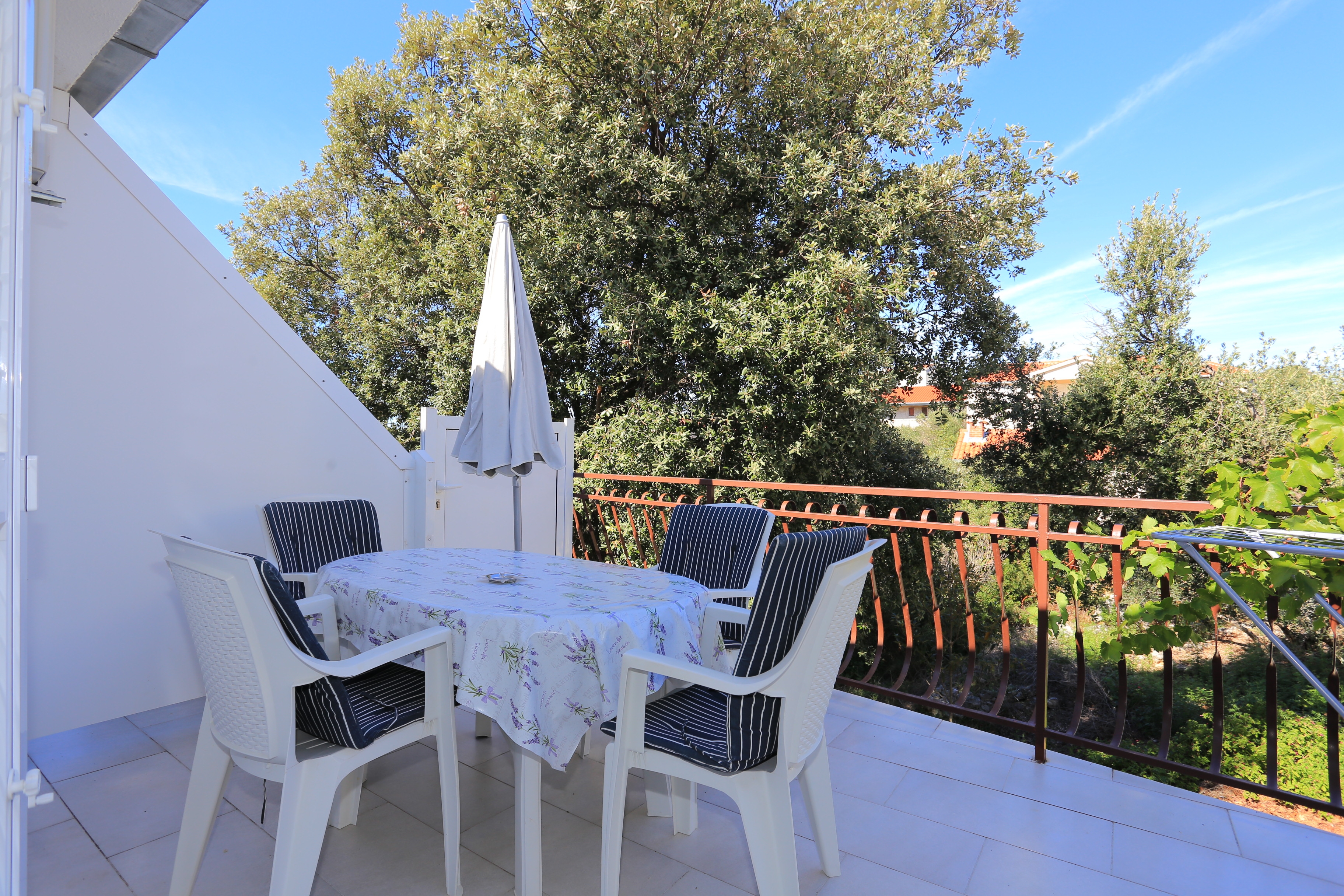 One bedroom apartment with terrace Ražanj, Rogoznica  A-a