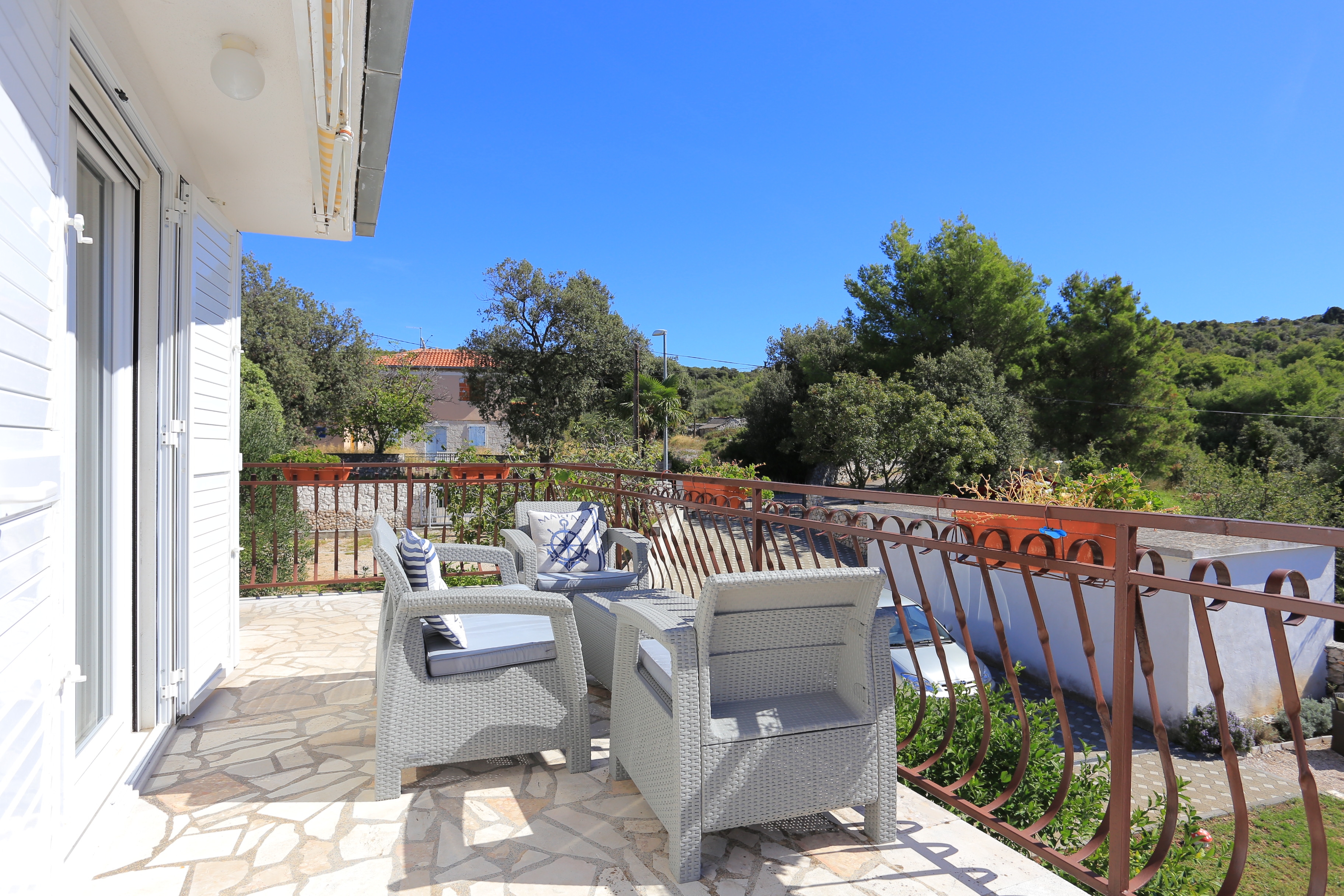 One bedroom apartment with terrace Ražanj, Rogoznica  A-a