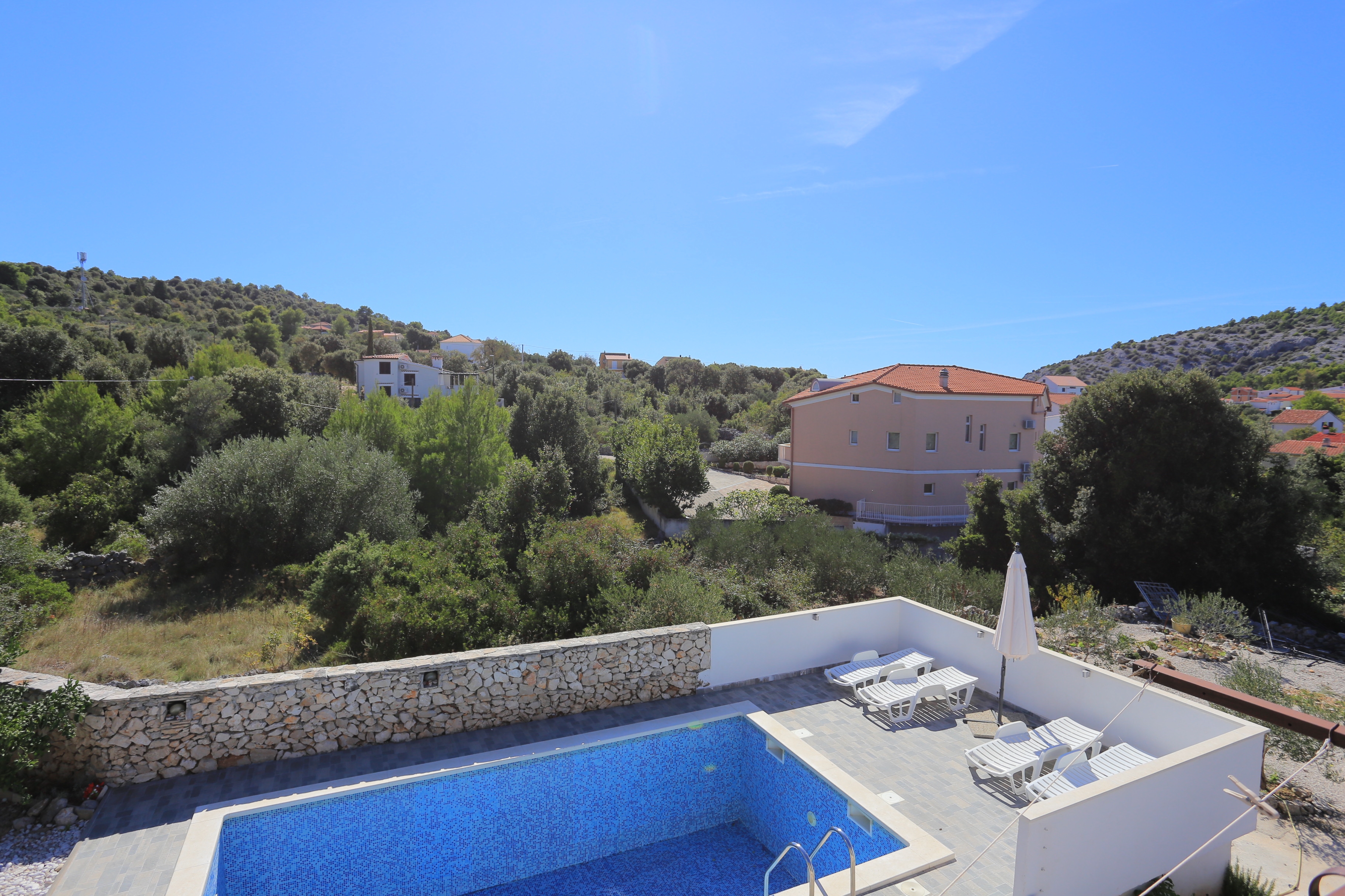 One bedroom apartment with terrace Ražanj, Rogoznica  A-b