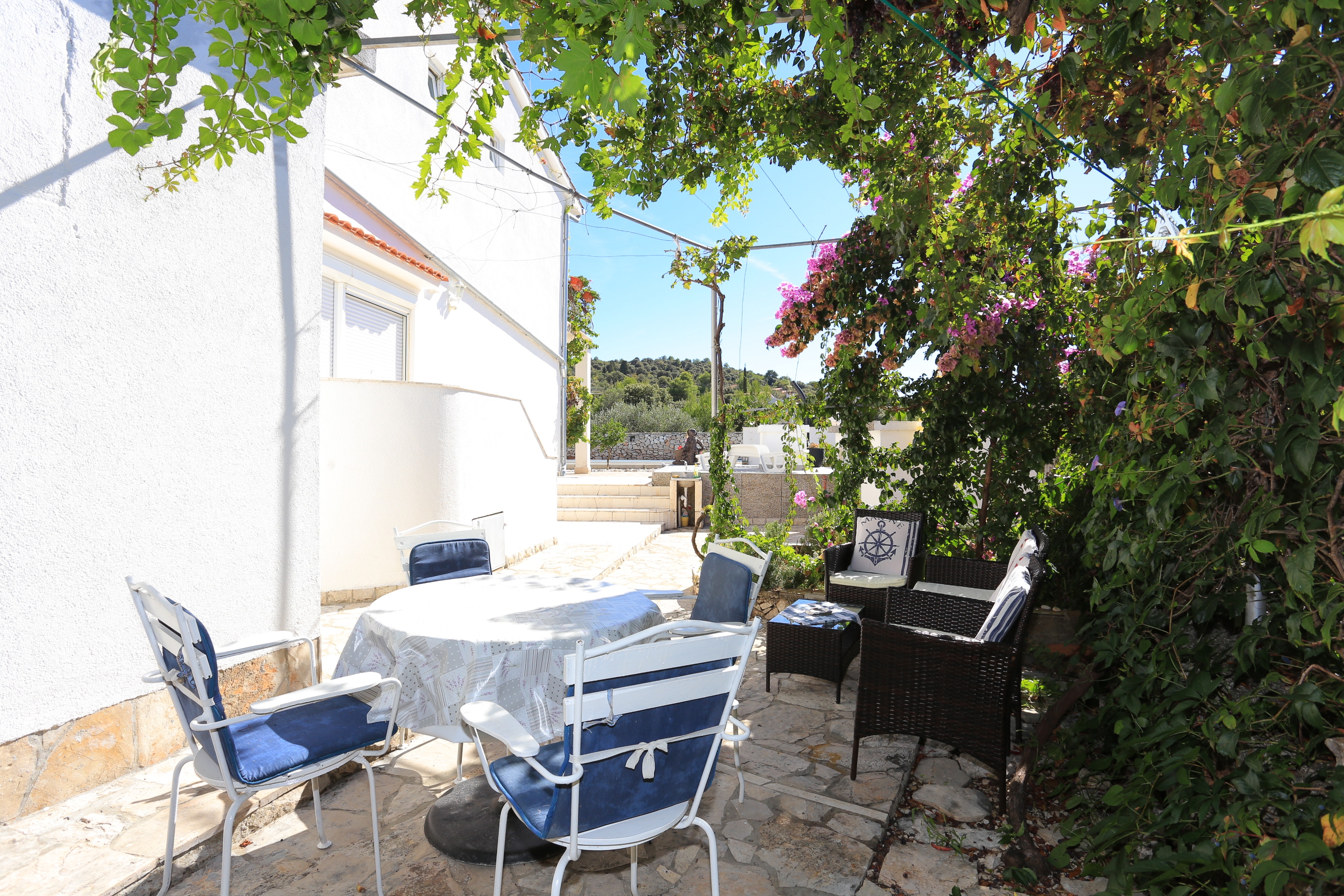 One bedroom apartment with terrace Ražanj, Rogoznica  A-c