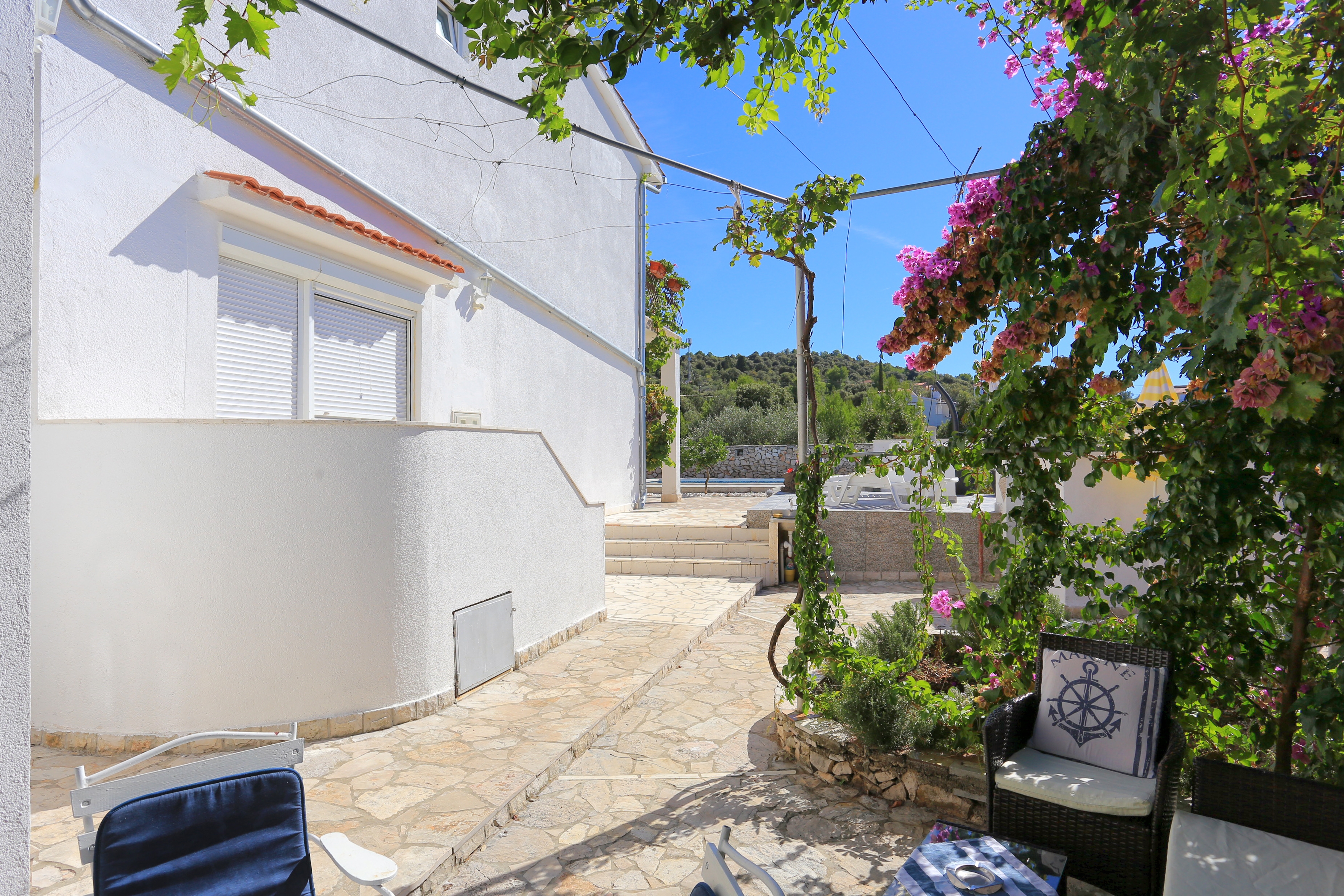One bedroom apartment with terrace Ražanj, Rogoznica  A-c