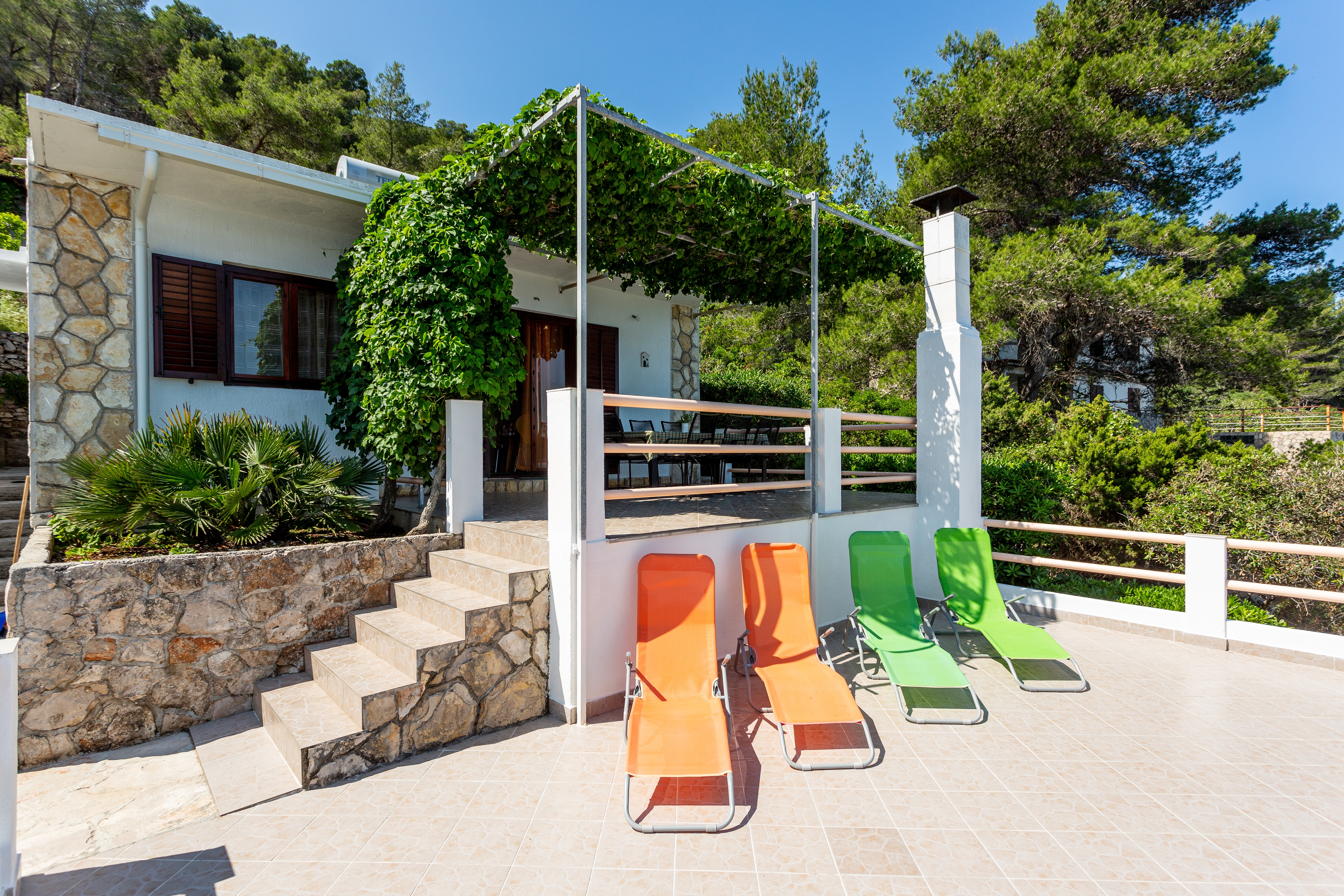 Three bedroom house near beach Cove Virak, Hvar  K