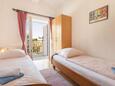 Bedroom 3 Podstrana, Bedroom 3 in the apartment, (pet friendly) and WiFi.