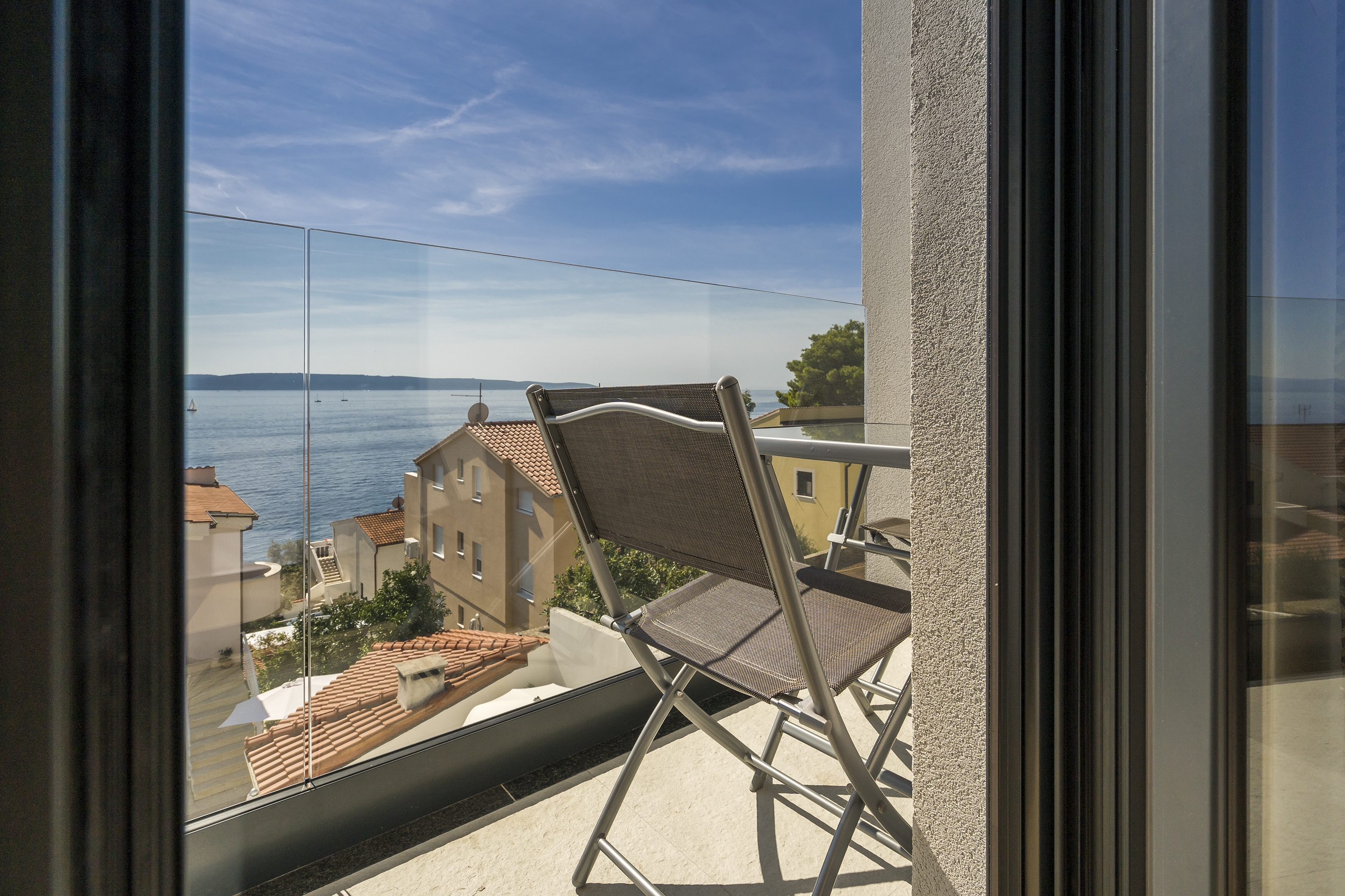 Two bedroom apartment with terrace and sea view Rastići, Čiovo  A-a