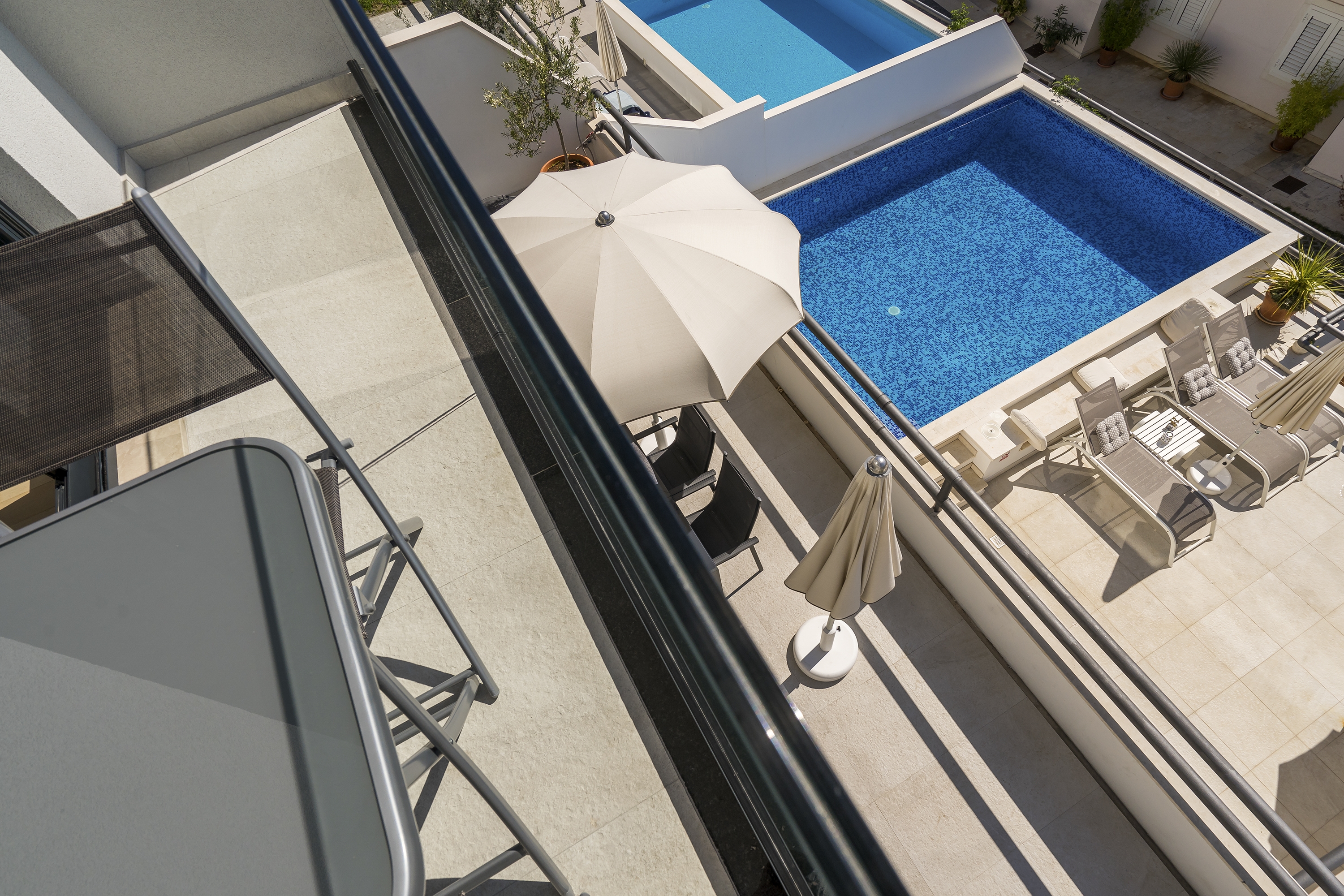 Two bedroom apartment with terrace and sea view Rastići, Čiovo  A-a